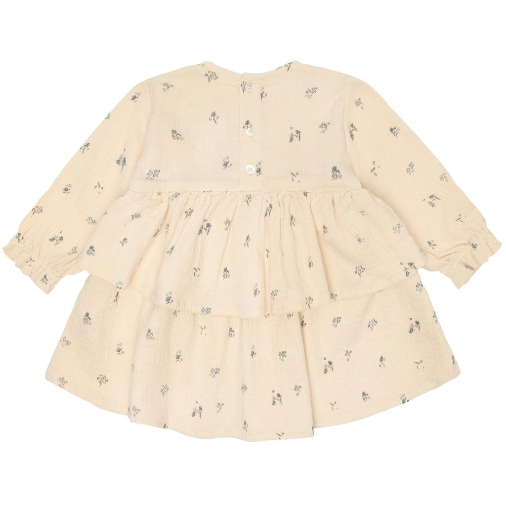 THE NEW Siblings Tnslimada L_S Dress, Angora Flower, Kleid für Mädchen - Makimo - Smart Kids