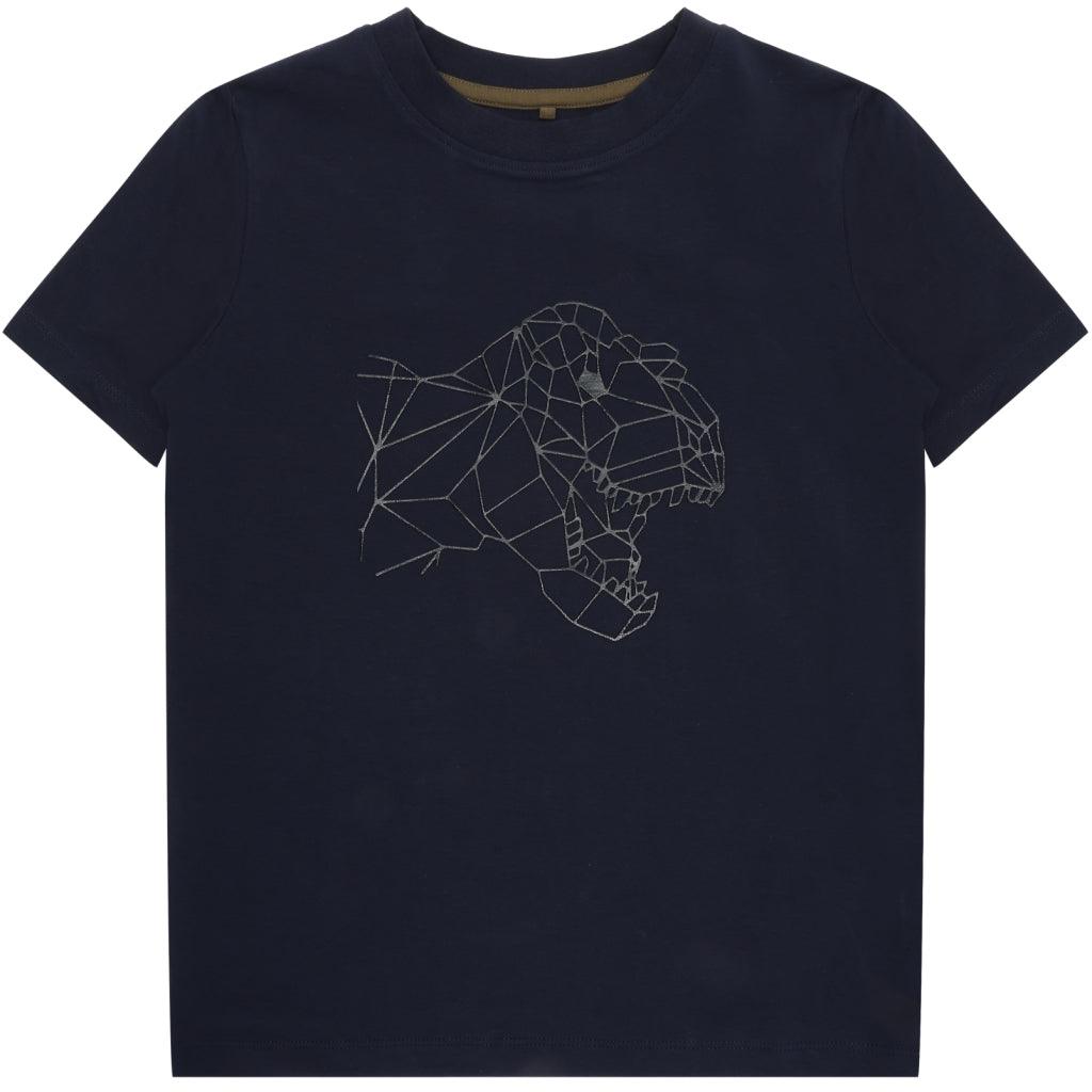 THE NEW - Tnlamaro T-Shirt für Jungen, Navy Blazer - Makimo - Smart Kids