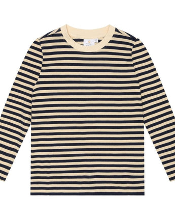 THE NEW Tnlane L_S Rib Tee – Jungen Langarmshirt im Streifen-Design - Makimo - Smart Kids