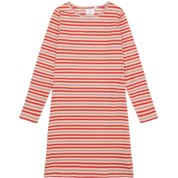 THE NEW - Tnlena L_S Rib Dress, Chrysanthemum - Makimo - Smart Kids