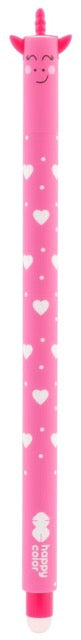 Happy Color - Pink Unicorn - radierbarer Gelstift