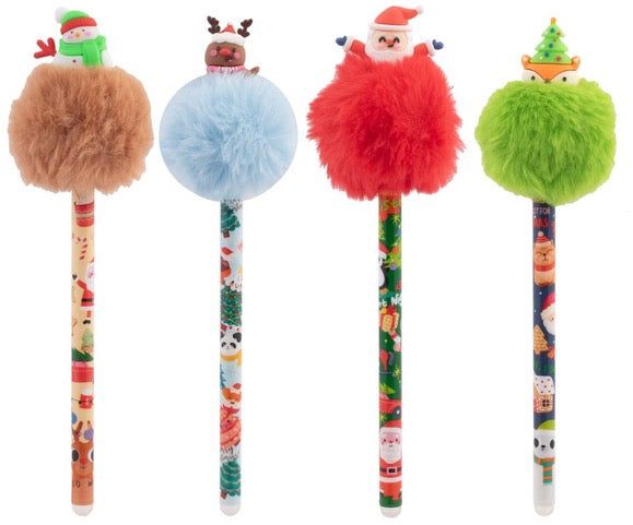 Happy Color - XMAS Pompon - radierbarer Gelstift