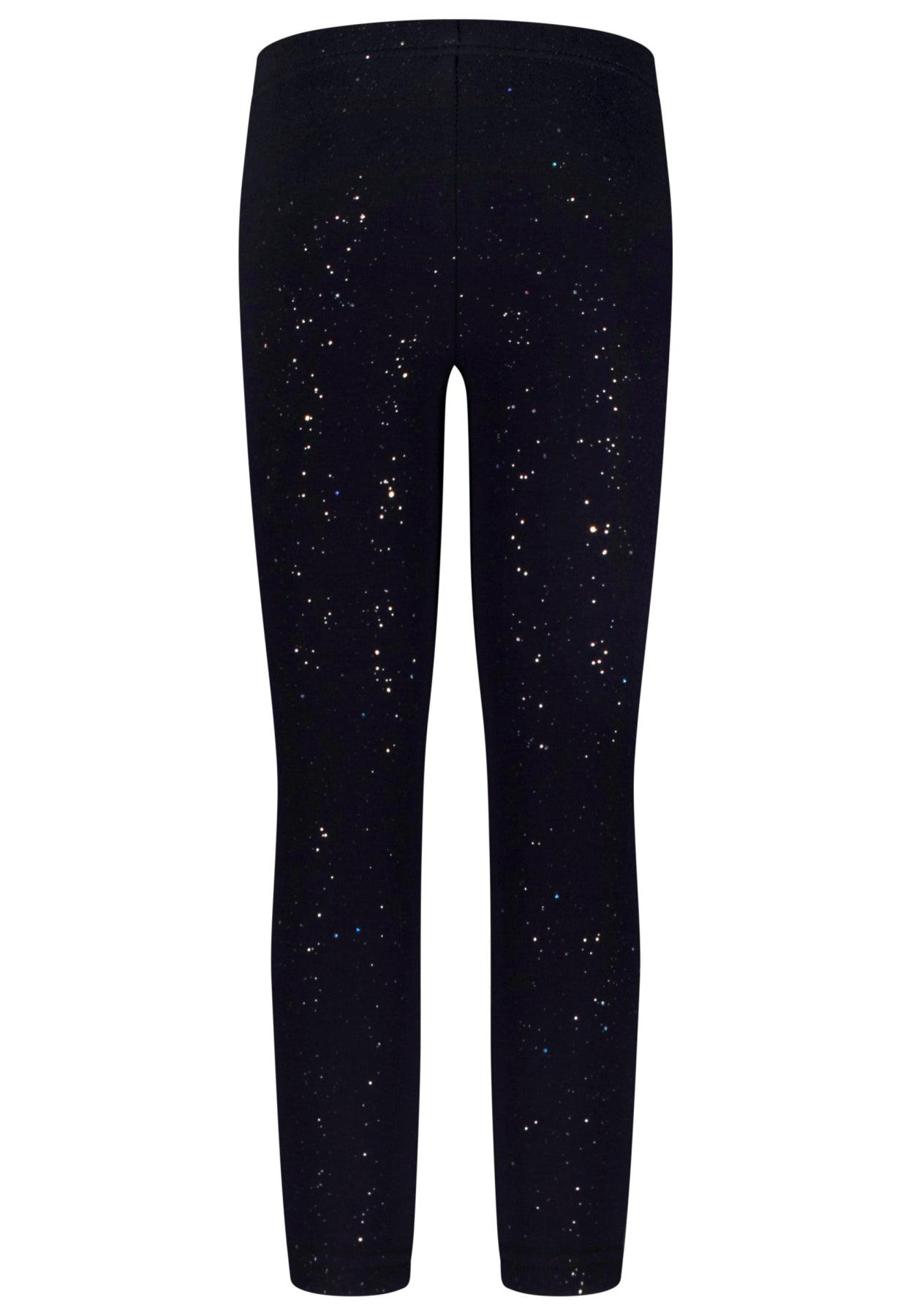 ToPo - Thermo Leggings mit Allover Foilprint Glitzer - Makimo - Smart Kids