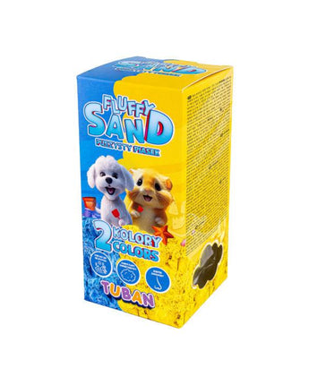 TUBAN - Fluffy Sand Set – Weicher Knet-Sand in Grün und Blau - Makimo - Smart Kids