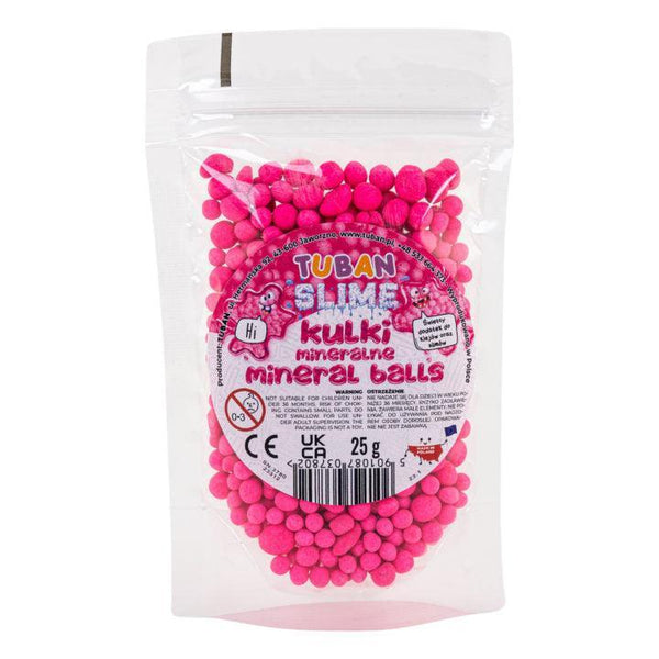 TUBAN - Mineralkugeln – Rosa Perlen für kreative Projekte und Slime - Makimo - Smart Kids
