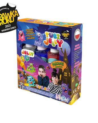 TUBAN - TUBI JELLY - Set aus 3 Farben - Monster - Makimo - Smart Kids