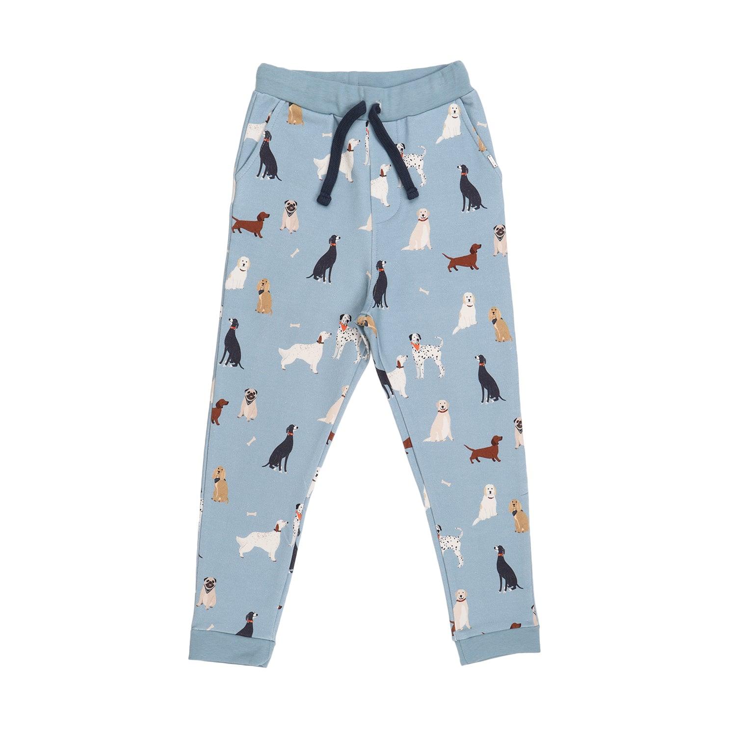 Walkiddy Jogger mit Hunde-Print aus Bio-Baumwolle - Makimo - Smart Kids