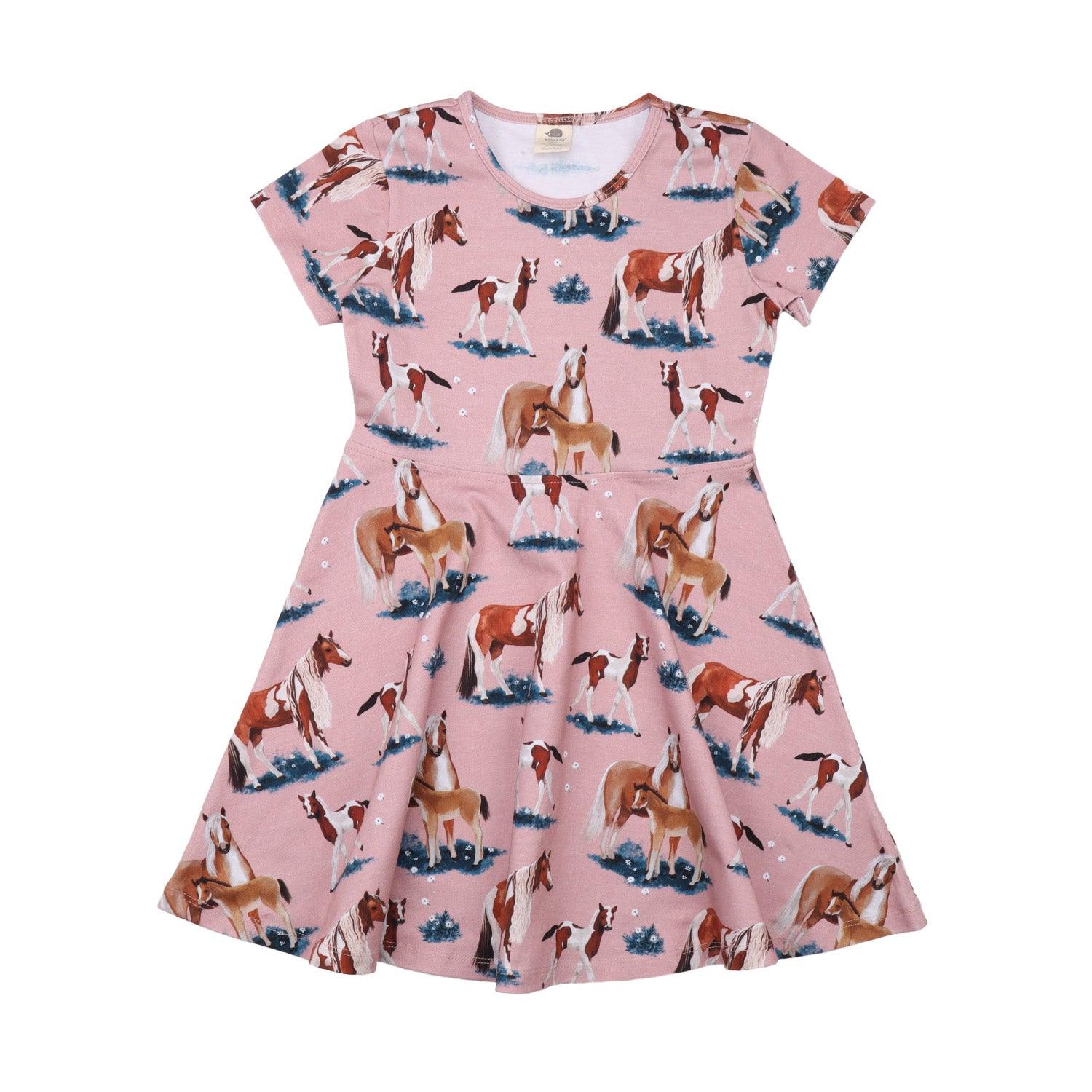Walkiddy - Little & Big Horses - Skater Dress - Makimo - Smart Kids