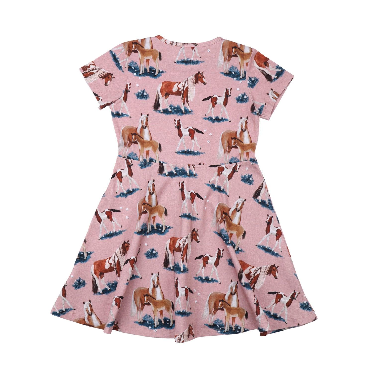 Walkiddy - Little & Big Horses - Skater Dress - Makimo - Smart Kids