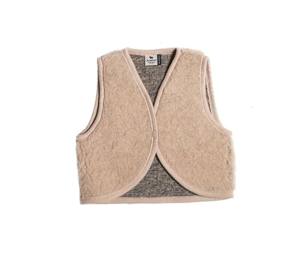 Weste LULU Baby Ultra Light - 100% mulesingfreie Wolle - Makimo - Smart Kids
