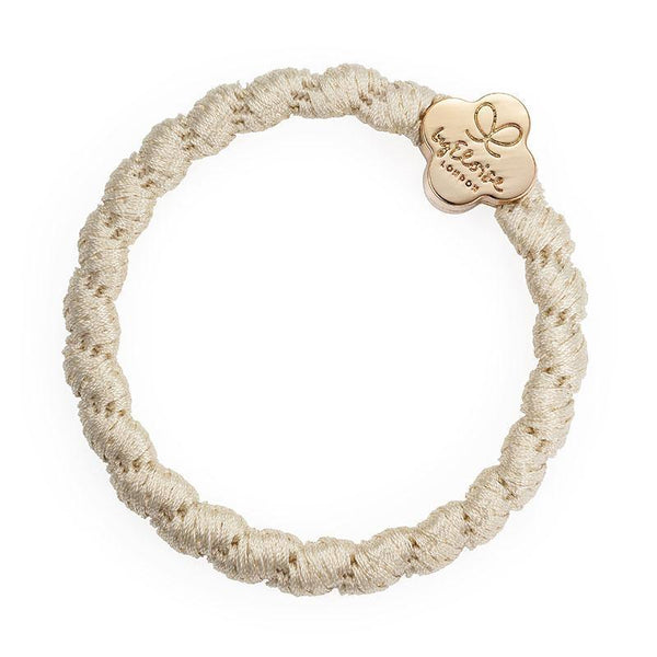 Woven Gold Quatrefoil Cream White - Makimo - Smart Kids