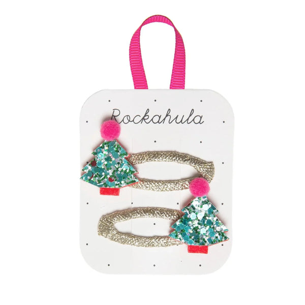 Rockahula Kids - Weihnachtsbaum Haarclips – Festliche Haarspangen für Weihnachten - Makimo - Smart Kids