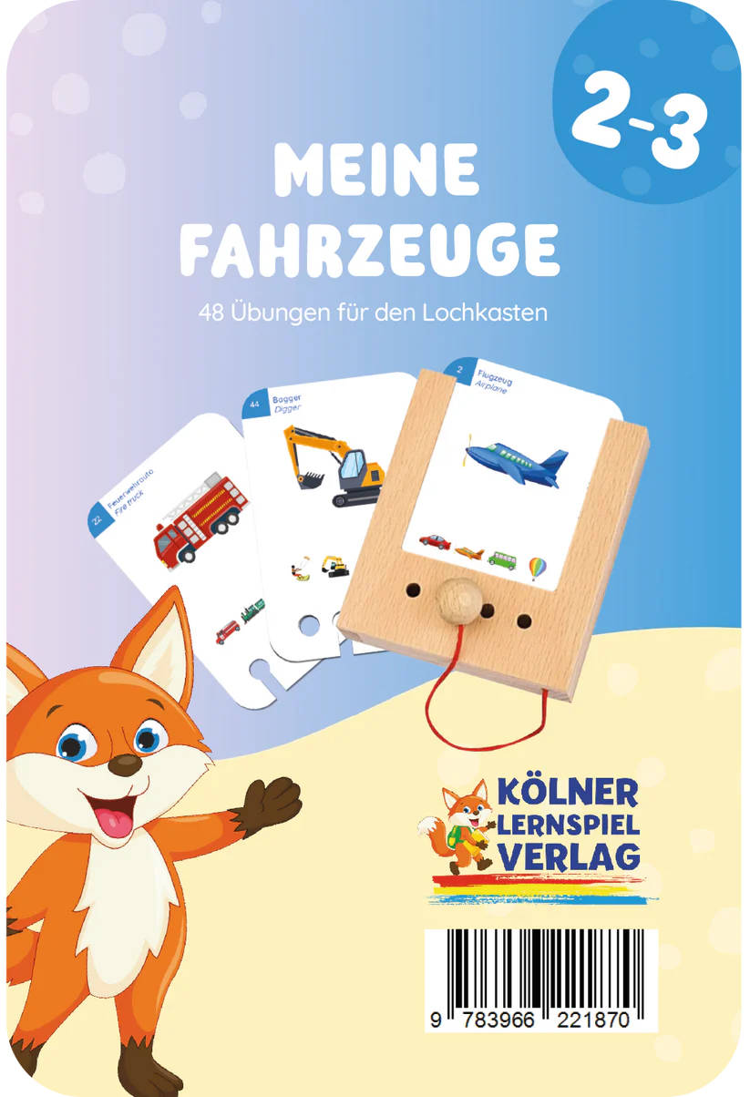 Meine Fahrzeuge 2-3 Lernkarten - Entdecken für Kleinkinder - Makimo - Smart Kids